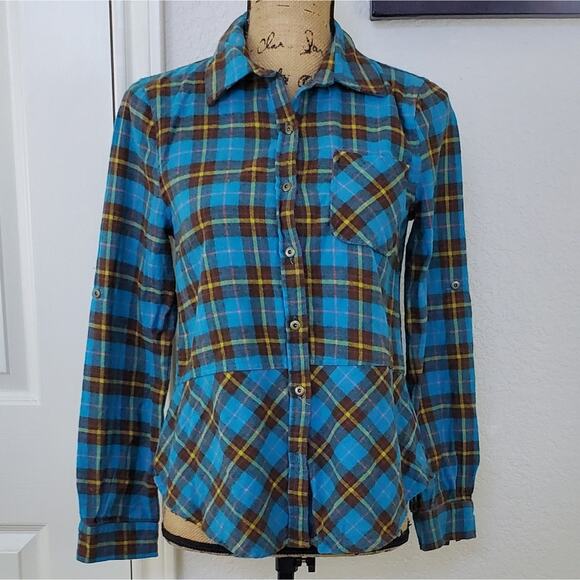 Sundance Hayden Creek flannel top sz XS - Picture 1 of 4